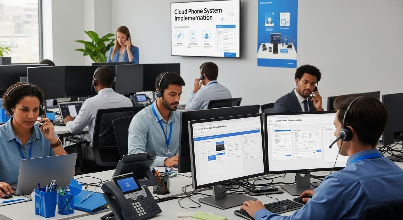 cloud phone system implementation