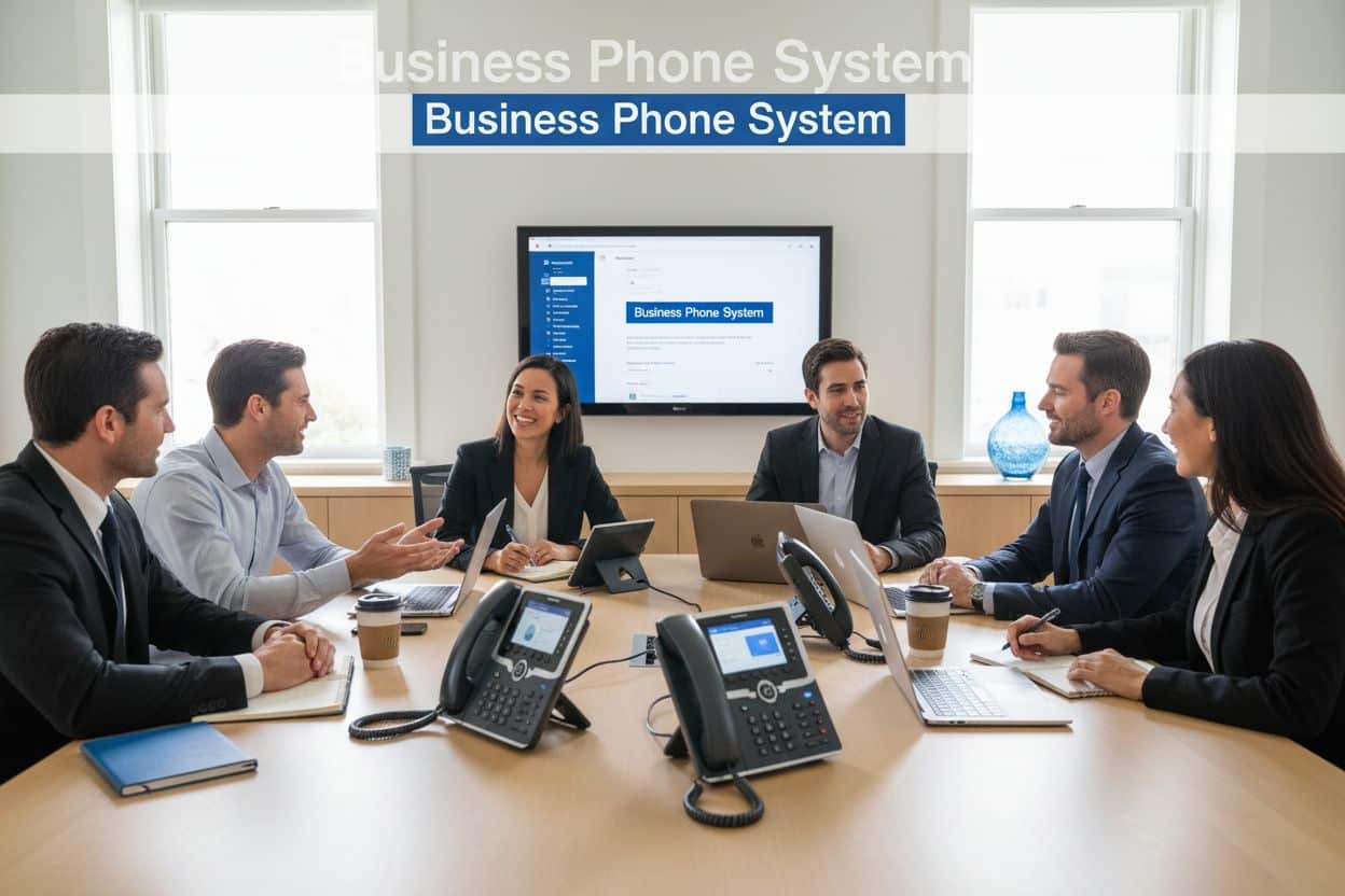 business phone system office